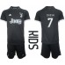 Juventus Federico Chiesa #7 Replika Babykläder Tredje matchkläder barn 2023-24 Korta ärmar (+ Korta byxor)
